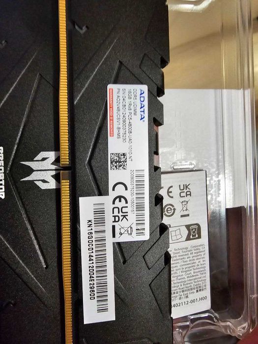 32GB(2x16) ADATA DDR5 4800Mhz RAM CL40