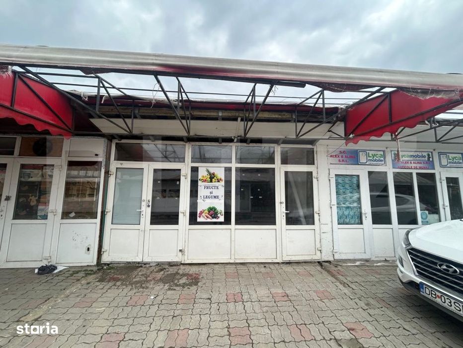 Spatiu comercial, toate utilitatile, 65 mp, Piata 1 Mai