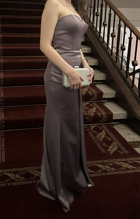 Бална рокля , официална рокля  , рокля за сватба , лилава рокля