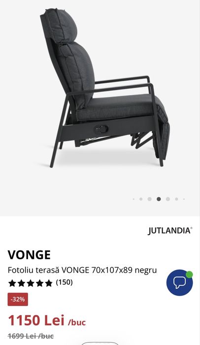 Mobilier terasa