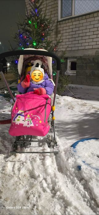 Санки с колёсами