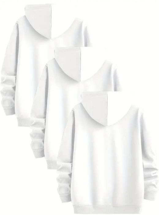 Белое худи, размер M