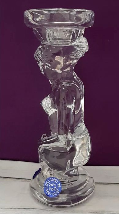 Хрустальный подсвечник Ева 2шт