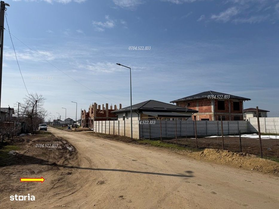 Teren intravilan GAZ si CURENT in comuna Berceni Ilfov