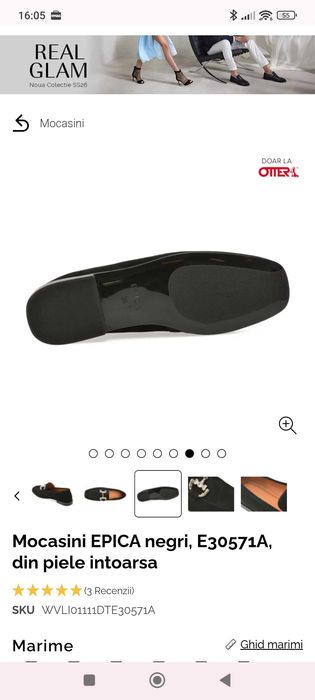 Mocasini Epica din piele întoarsă mărime 36