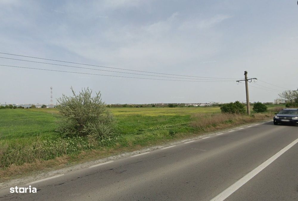Teren intravilan pentru hale industriale / logistică – Varianta Cta