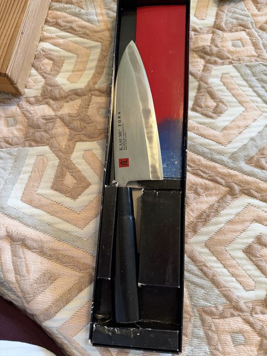 Японски нож за риба и зеленчуци!