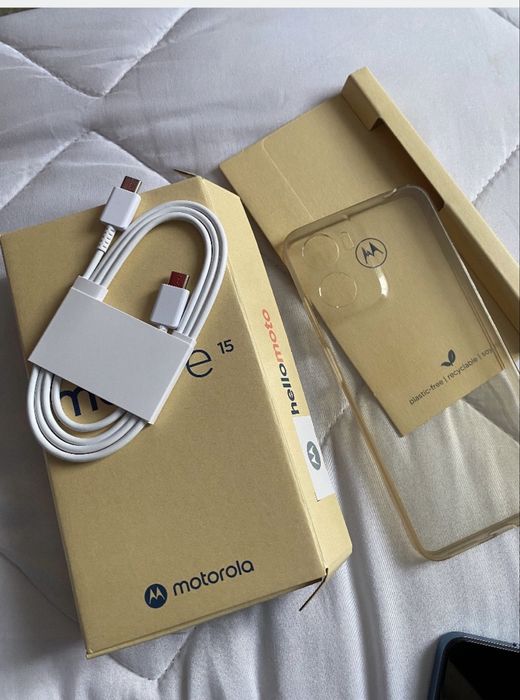 vând motorola albastru impecabil