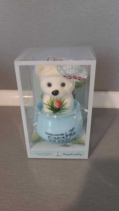 Мече играчка сувенир Happy every day