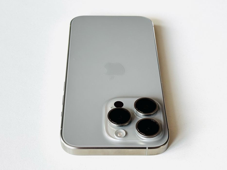 Iphone 15 Pro 128GB Natural Titanium 100% Батерия! Гаранция 6 месеца
