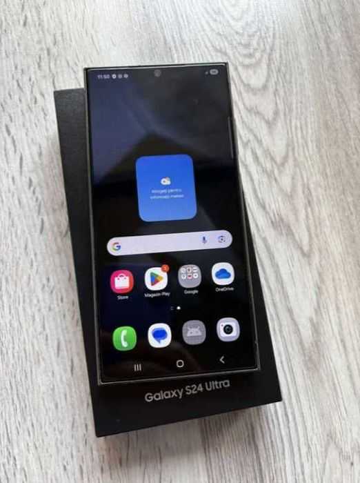 S24 ULTRA Black 512GB, Garantie eMag 12 luni, liber de retea