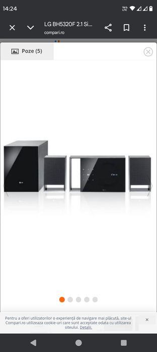 Vând sistem audio LG