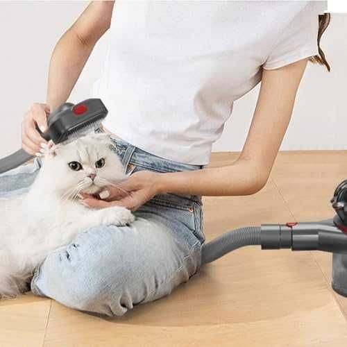 3в1 четка за куче Dyson V7-V15 с вакуум функция
