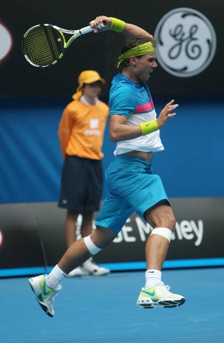 Rafa Nadal Australian Open 2009 Nike тениска размер М