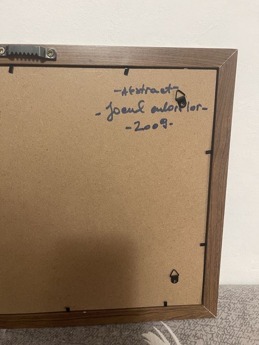 Tablou Abstract 2009/ pictat manual ,30/40