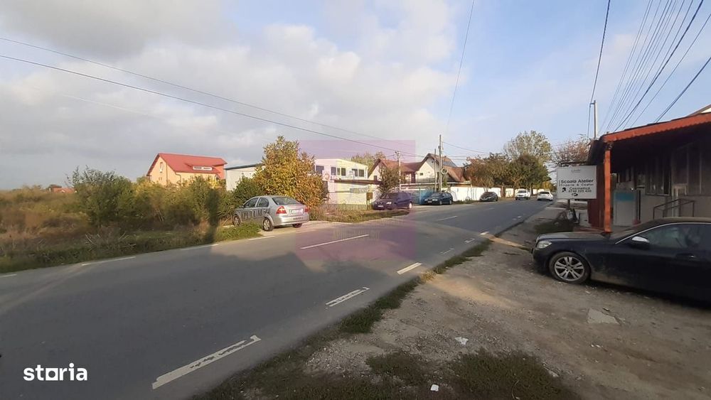 Teren bun pentru 2 sau 3 case aproape de Bucuresti.