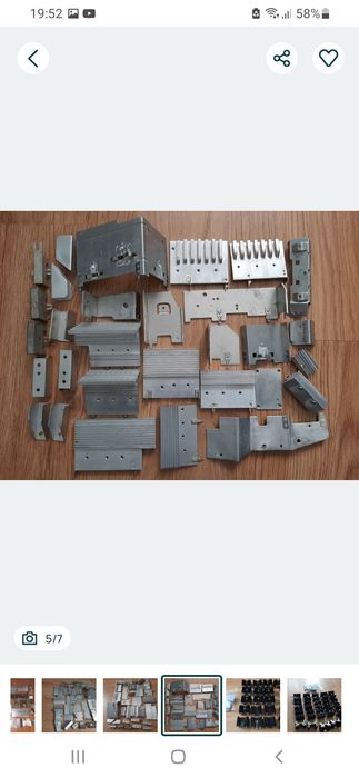 Piese electrice electronice radiatoare aluminiu radiatori amplificatoare audio radio tv stație