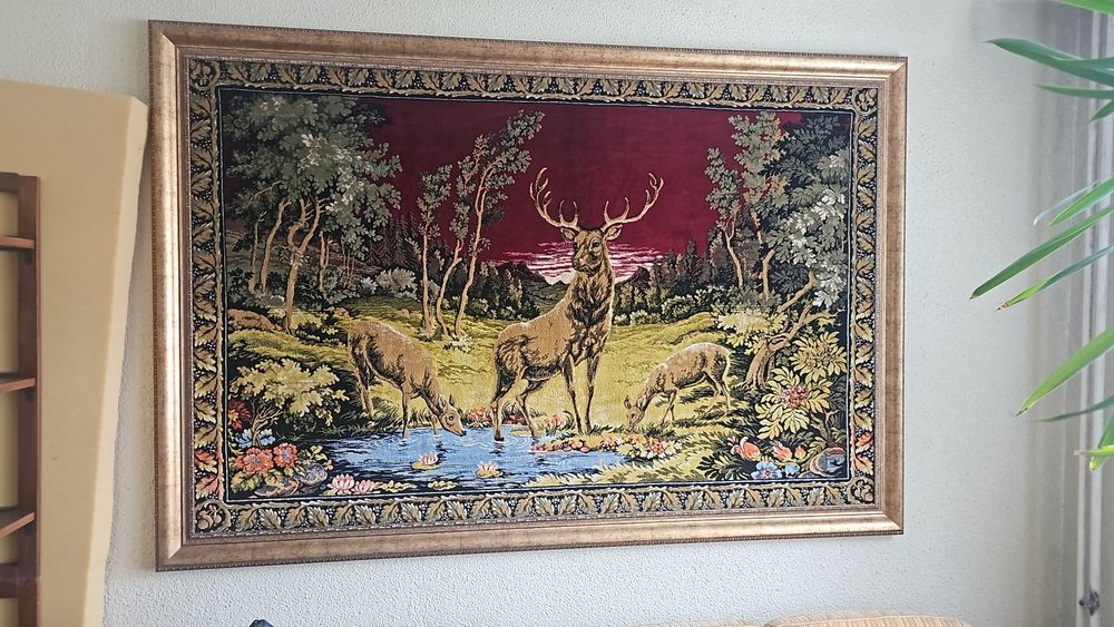 Tablou carpeta cerbi natura