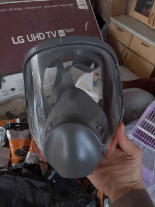 Продаются  новые панорамные противогазы+