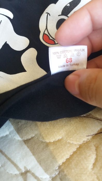 Боди Микки Маус. Размер: 68