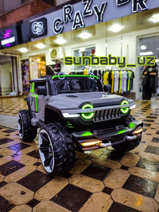 Новый детский электромобиль джип