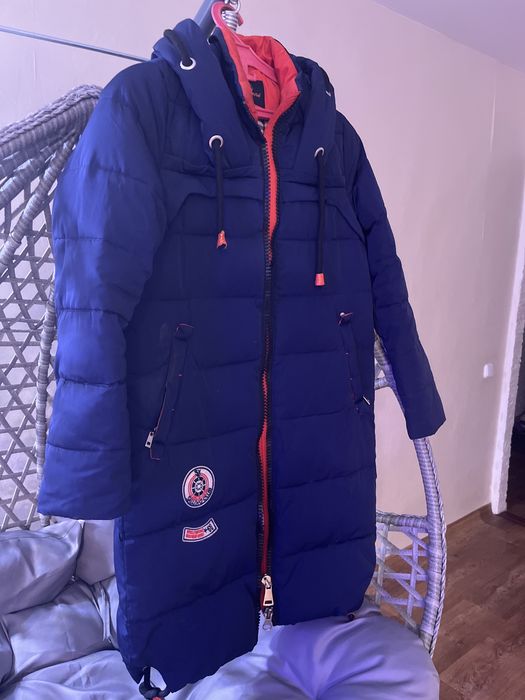 Зимний плащ 48 размер