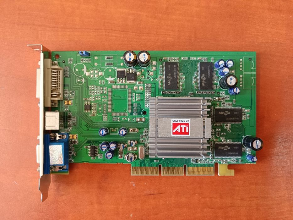 Видеокарты AGP разных годов