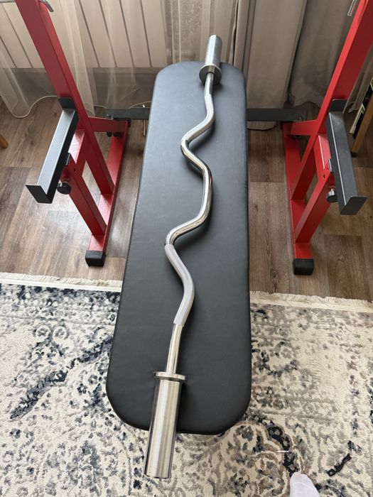 Штанга, лежак, гриф