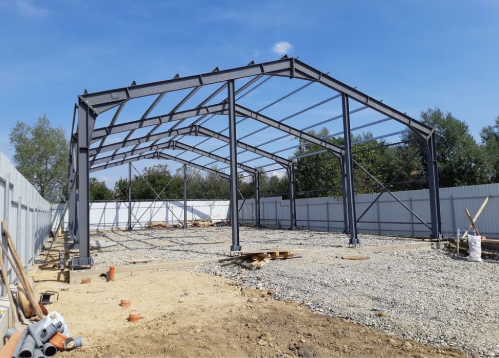 Vand hala metalica structura metalica