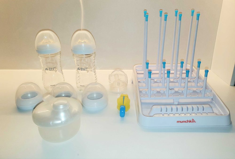 Стъклени шишета, термос, изолатори за шишета, лигавници