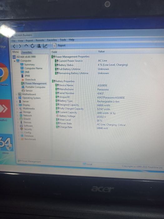 Noutbuk acer i3 tosh
