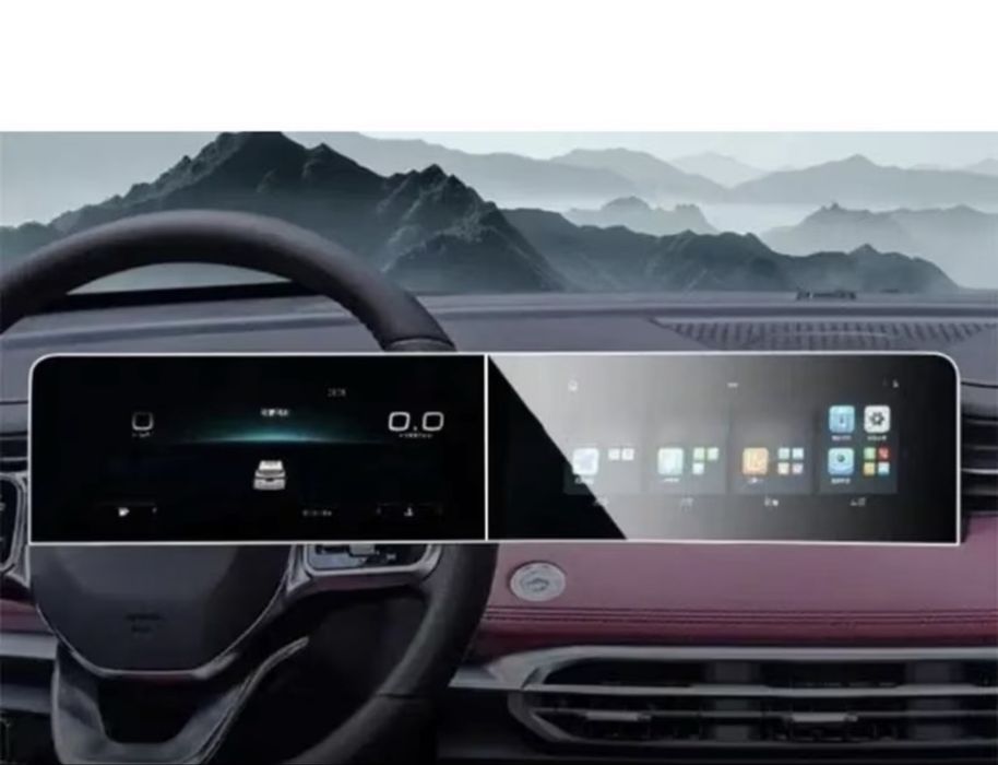 jetour x70 plus защитное стекло на диспплей