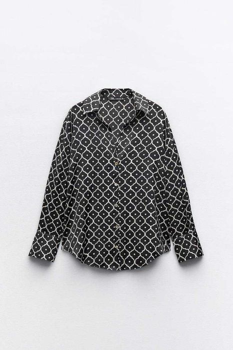 Дамска сатенена риза ZARA