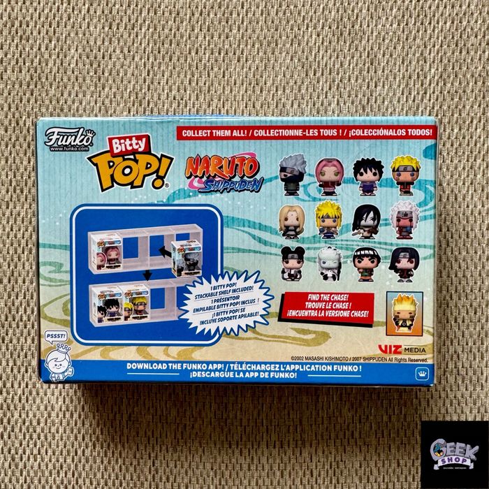 Набор мини-фигурок Funko Bitty POP по аниме "Наруто"