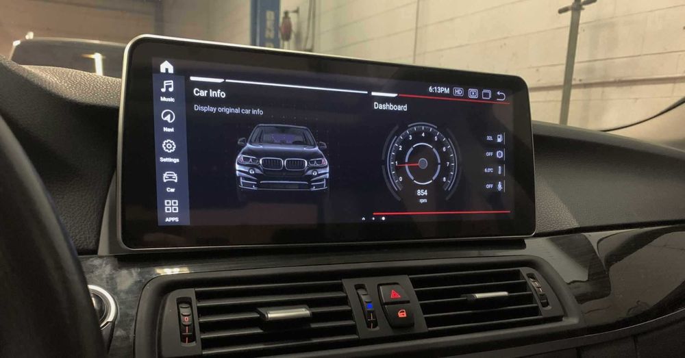 BMW F10 5 Series 12.3'' IPS 2011-2016 Android Mултимедия/Навигация