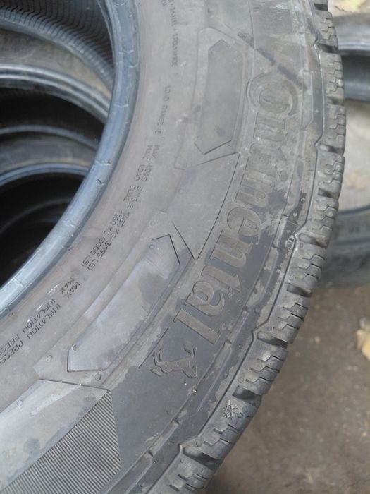 235/65/16C CONTINENTAL4бр.гуми.дот2024