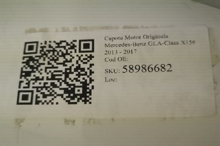 Оригинален преден капак за Мерцедес-Бенц ГЛА-Клас / Mercedes-Benz GLA-