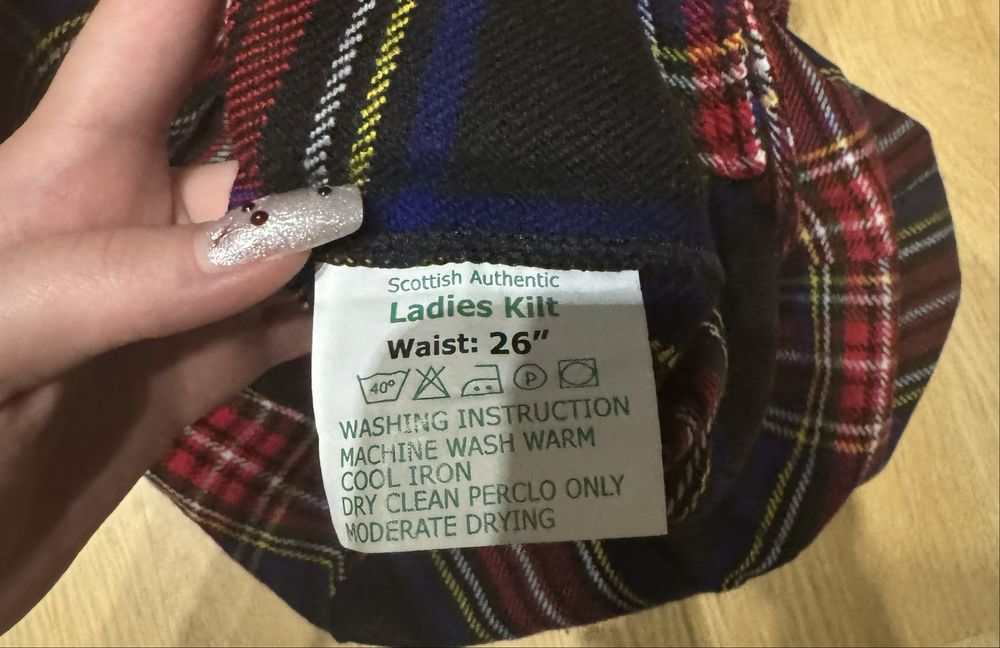 Юбка шотландка