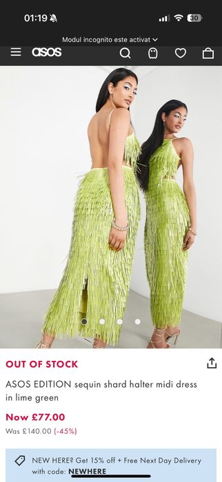 Rochie midi Asos