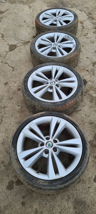 Jante roti R18 Skoda Octavia 2 VRS originale 225/40r18 et51
