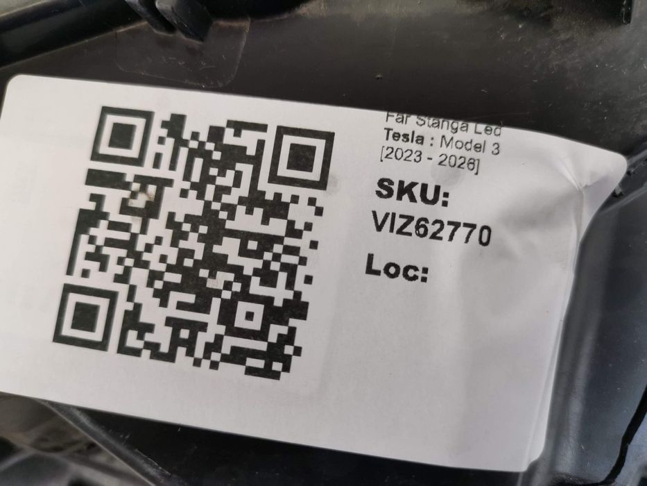 Ляв фар Led Тесла Модел 3 / Tesla Model 3 [ - ] Оригинален Повреден