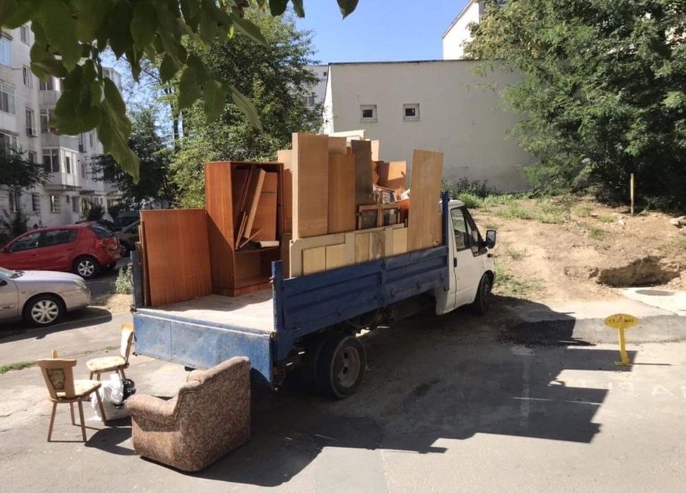 Transport moloz ieftin rezid