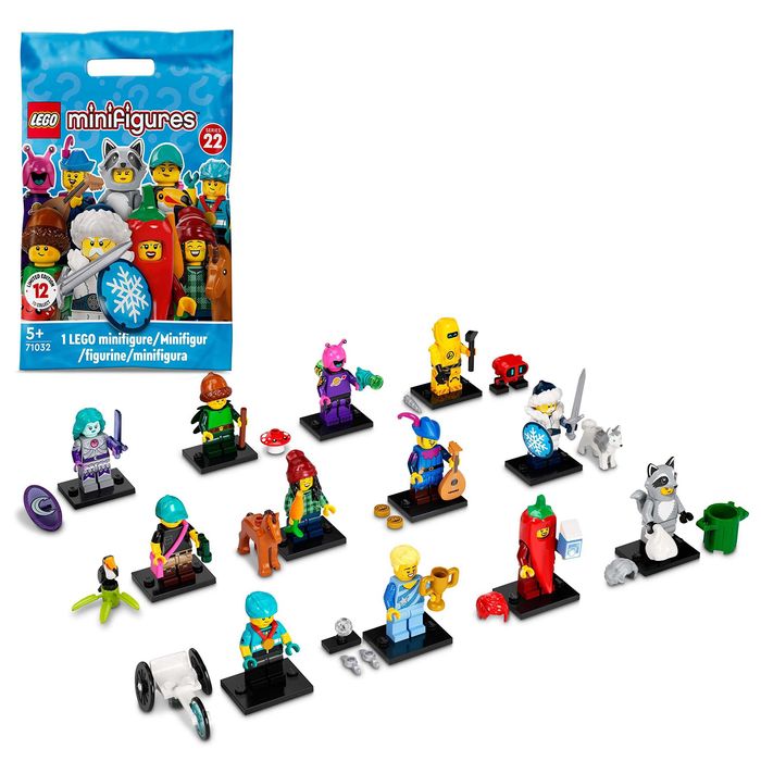 Lego Minifigures 71032 seria 22 si seria 23