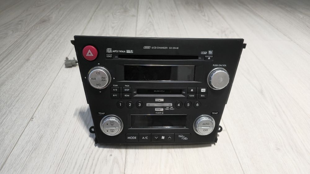 Магнитола 204 Kenwood subaru legacy/outback bl/bp