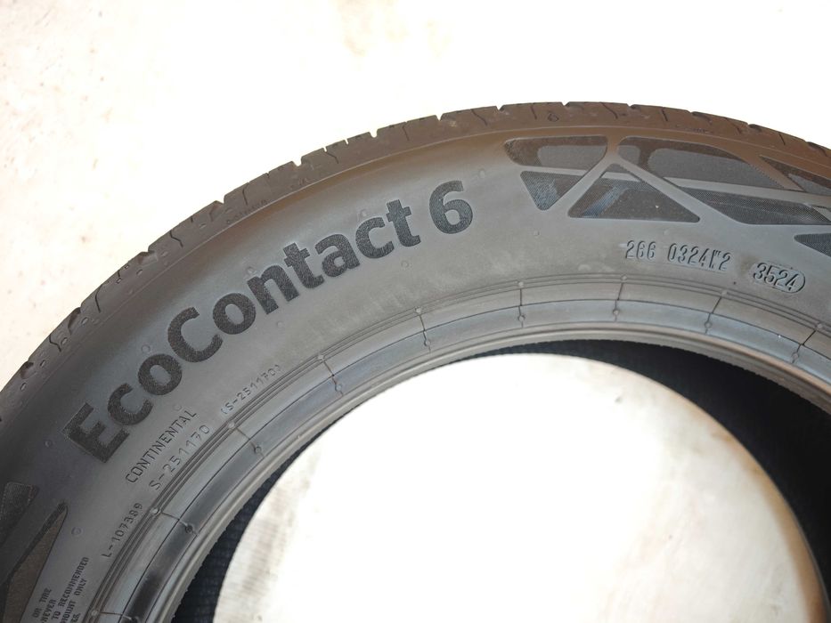 Anvelope 195/55/16 noi an 2024 vara CONTINENTAL ECOCONTACT 6