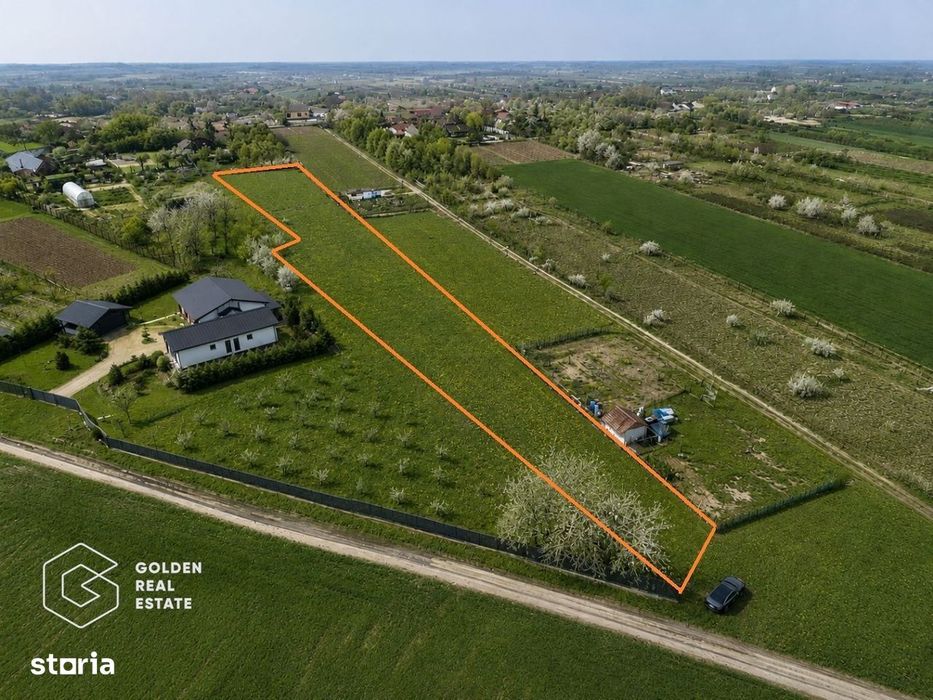 Teren intravilan Sanpaul, 2600 mp, posibilitate de parcelare