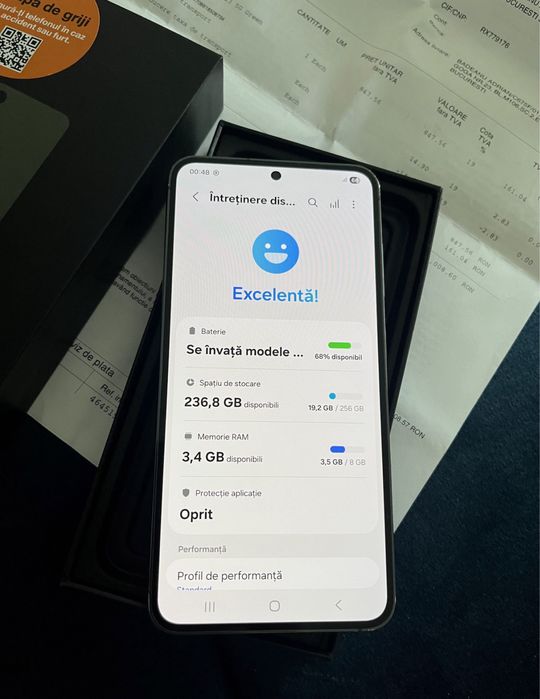 Samsung S23 • 256 GB • NOU • Garantie