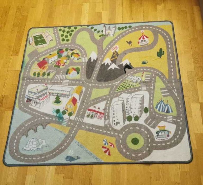Детский игровой ковер Ikea