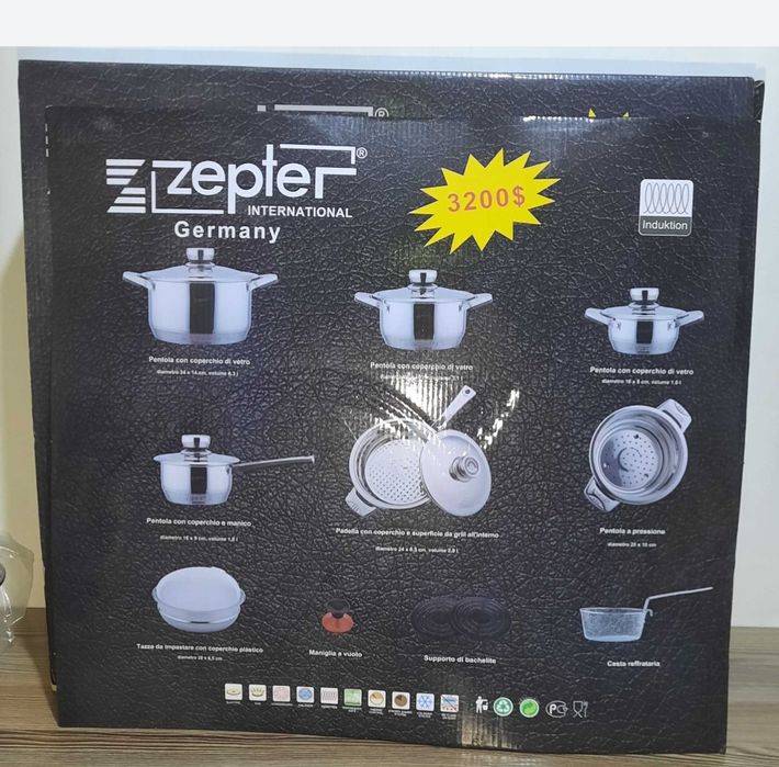 "Продам кухонную посуду Zepter" . В компле новый