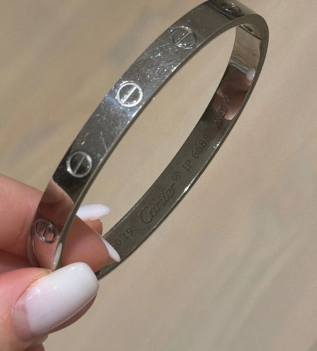 Bratara argint Cartier